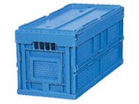 66 litre fold flat container 600x400 + lid