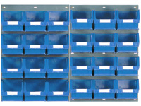 Louvred panel kit 24x TC3 blue bins