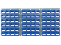 Louvred panel kit 72x TC2 blue bins