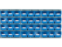 Louvred panel kit 36x TC3 blue bins
