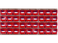 Louvred panel kit 36x TC3 red bins