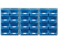 Louvred panel kit 24x TC4 blue bins