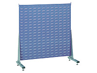 Louvre panel double sided extension bin rack 1100H