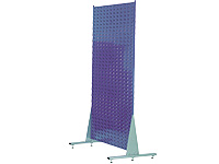 Louvre panel double sided extension bin rack 2100H