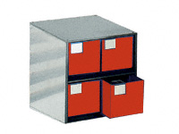 Storage Bin Cabinet, 4 x 4040 bins