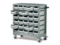 Topdrawer trolley c/w 30 drawers 300kg capacity