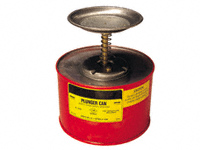 Plunger Can 0.5 litre cap. flammable liquid