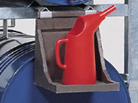 Polyethylene Dispenser Tray for support of cans