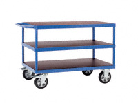 HD Table top cart with 3 shelves 1000x700