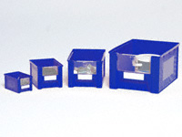 Eurobox plastic Containers, type A in Blue