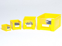 Eurobox plastic Containers, type B in Yellow