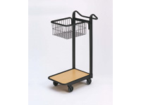 Office trolley with 1 basket