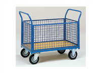Platform Trolley 1030x500mm with 4 mesh sides