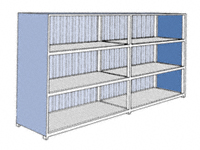 60 x 205litre Drum External Storage Cabinet / Unit