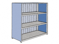 36 x 205litre Drum External Storage Cabinet / Unit