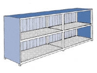 12 x 1000litre IBC Container Storage Unit