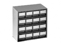 Storage Bin cabinet, 16 x 3010 bins