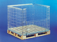 Stackable retention units for 800x1200mm pallets
