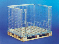 Stackable retention units for 1000x1200mm pallets