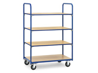 Faircart trolley with 4 shelves 850x500