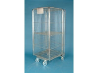 Security nestable roll container 1690mm high