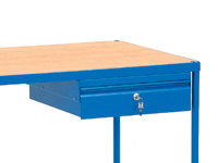 Lockable add-on Drawer kit for table top carts