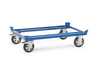 Pallet dolly 1200x800, rubber tyres, 1200kg