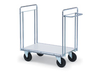 500kg platform trolley 800x520 with double handle