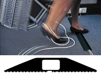 Snap Fit Standard Floor Cable Cover