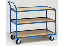 Table Top Cart 850x500mm L x W, 3 shelves