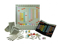 Annual/monthly T-Card Planning Kit, 12 slot panels