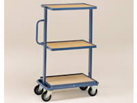 Storage Trolley with 3 fixed board shelves