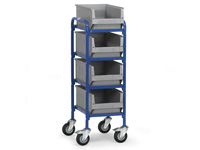 Storage Trolley with 4 Shelves 320x470