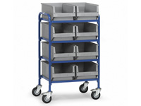 Storage Trolley with 4 Shelves 630x470