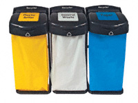 3 Recycler Stands & 3x100 bags - specify colour