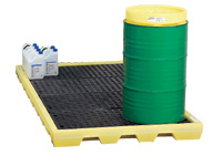 Polyethylene 8 drum capacity workfloor unit