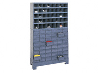 Modular 48-drawer cabinet  with 40 parts bin