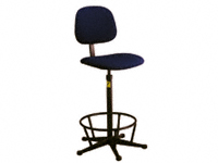 ESD High Operator Chair with footring