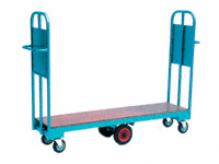Narrow Aisle Easy-Steer Trolley 250kg capacity
