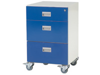 Workbench accessories Mobile Triple Drawer Unit