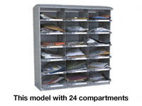Compas premium 24 A4+ compartments mail sort unit