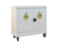 Mobile Acid and Alkali Storage Cabinet 900x900x460