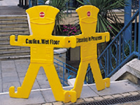 Minders multipurpose safety guards/barriers (pair)