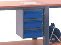 Infinite Workbench accessory, three drawer unit