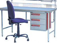 Workstation Double Drawer