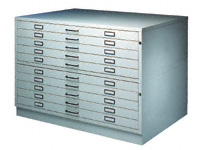 A1 10-drawer Steel Planchest