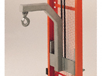 Optional Jib with swivel hook for ELI stackers
