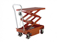 300kg Mobile Double Scissor Electric Lifting Table