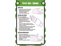 First Aid Pocket Guide - Hands