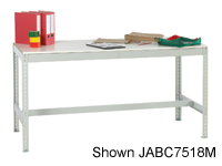 Just Bench 2400x750 with melamine work surface